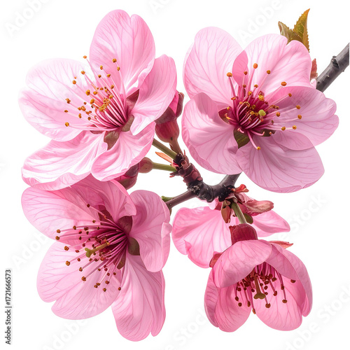 Close-up of delicate pink blossoms