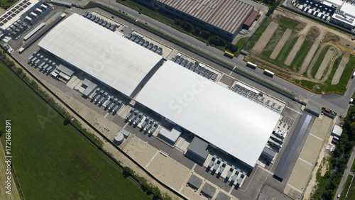 Data center, computing center, Big tech, IT and internet technology. Hyperscaler.