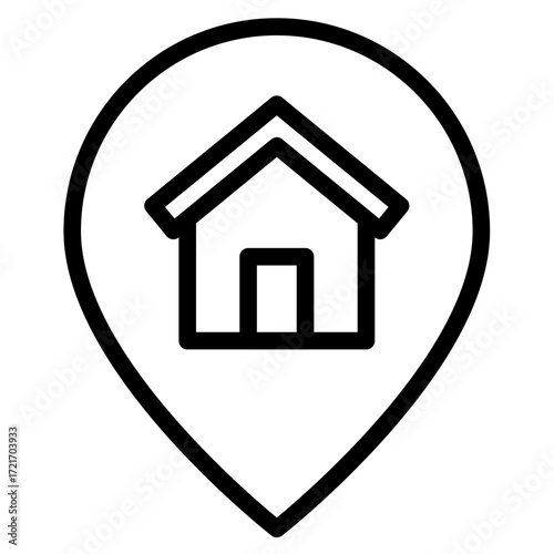 Adress icon vector illustration