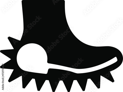 Find the best cowboy boot spurs vector illustration for your next project
