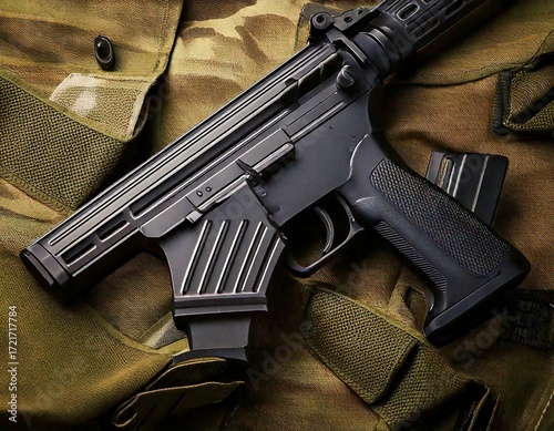 Collection of Different Types of Guns – Modern Firearms, Rifles, Pistols, and Weapons