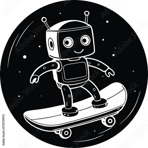space rocket cartoon
