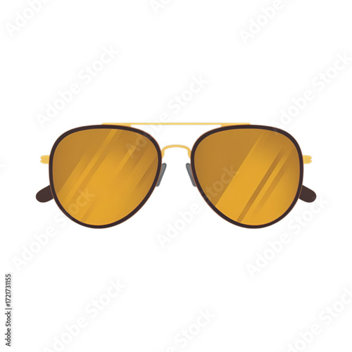 sunglasses isolated on white