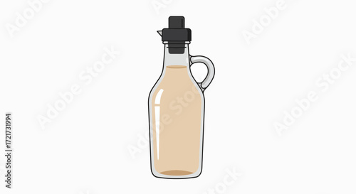 Elegant Glass Oil & Vinegar Dispenser