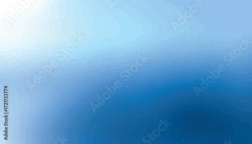 Abstract Blue Gradient Background Smooth Transition of Shades