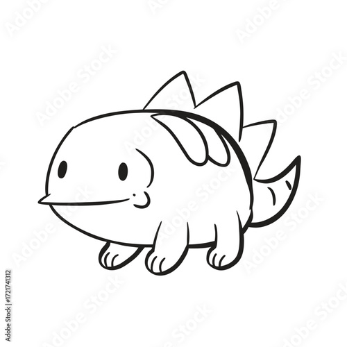 Ankylosaurus vector illustration
