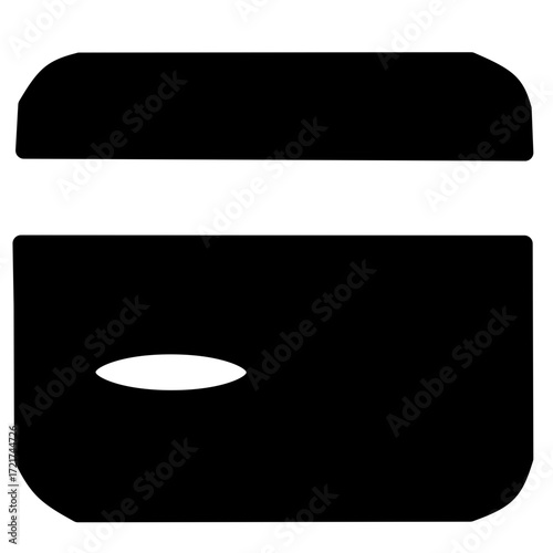 Credit Card Icon for Payment and Financial Transaction