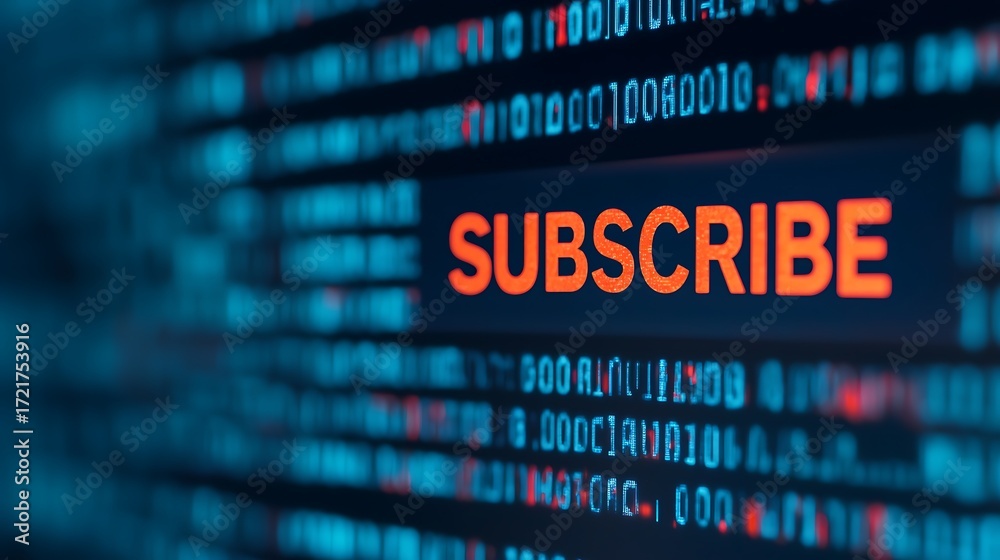 Obraz premium A digital display featuring the word