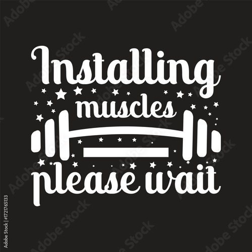 installing muscles please wait