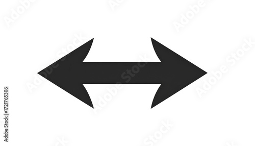 Free Download Dark gray double-headed arrow on black background - GFXLoad