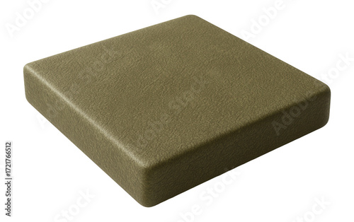 Khaki green grainy texture with realistic noise effect.