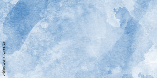 Light blue Soft gradient defocused blurred motion, abstract blue watercolor white background, Soft blue and white watercolor wash texture background, marble granite blue background.