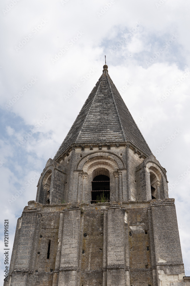 Fototapeta premium Cité Royale de Loches, centre Val de Loire, France, Europe