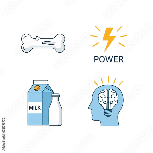 Boost Your Bone Health and Brainpower with Milk A Guide to Stronger Bones and Sharper Minds
