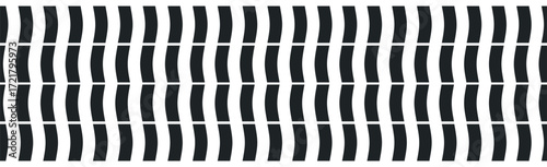 Panoramic texture background car tire on white background - Vector illustration