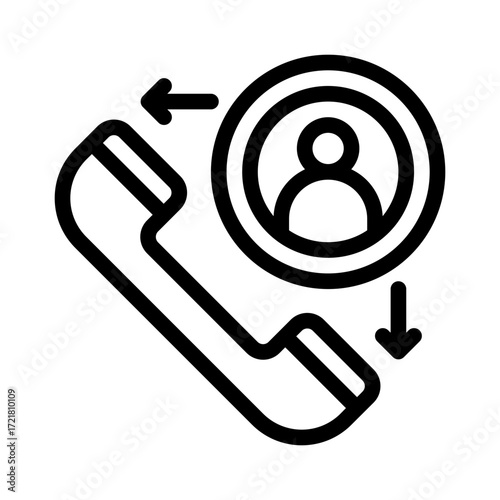 queue line icon, queue vector outline symbol for apps, websites, and UI design