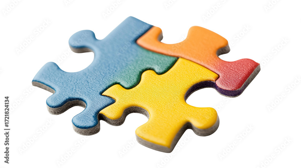 Obraz premium Many jigsaw puzzles