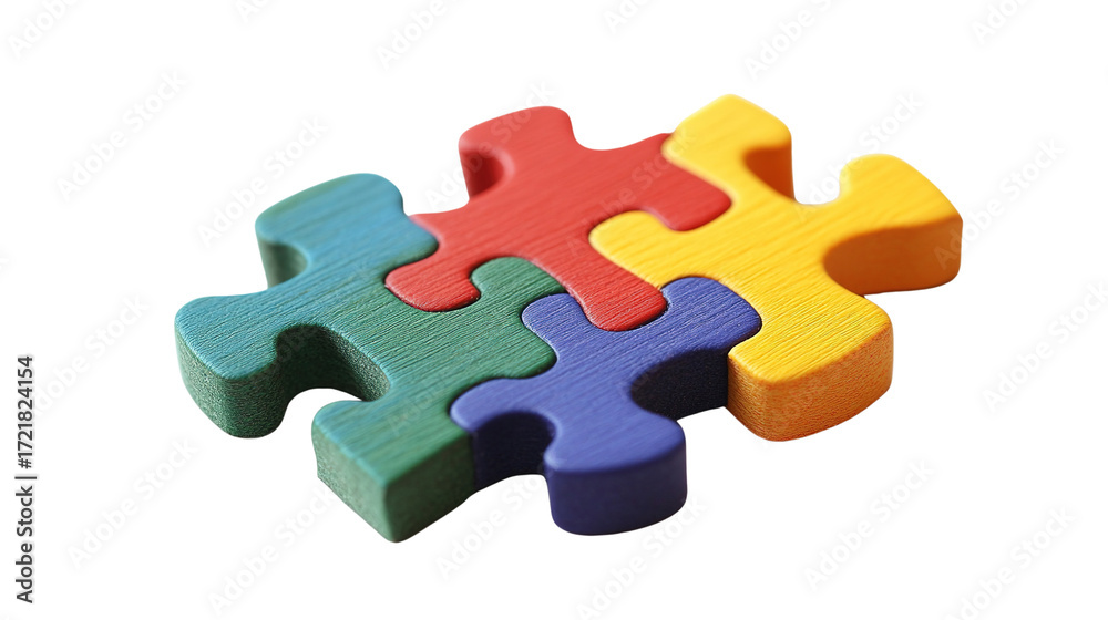 Obraz premium Many jigsaw puzzles