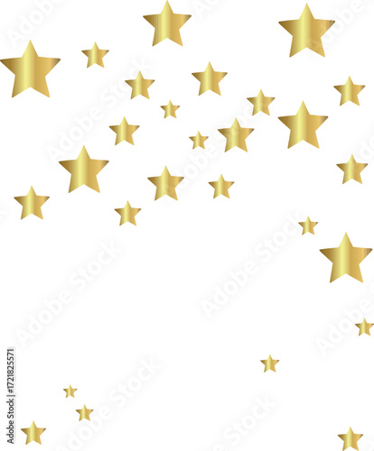 Falling Gold Stars 
