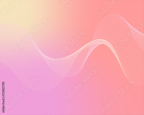 Tint gradient background with wavy lines texture