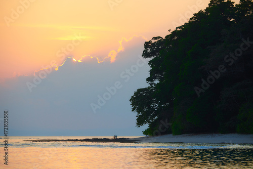 Holiday beach on Andamans, India