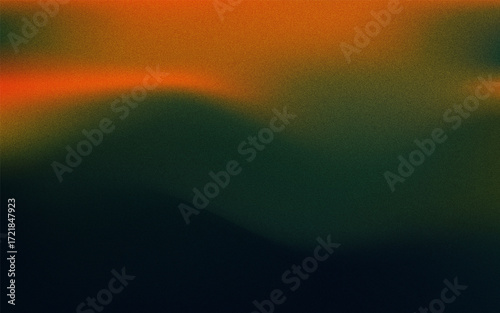 background grainy concept green and orange gradient color