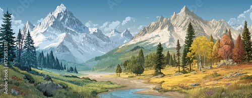 Banner of four season