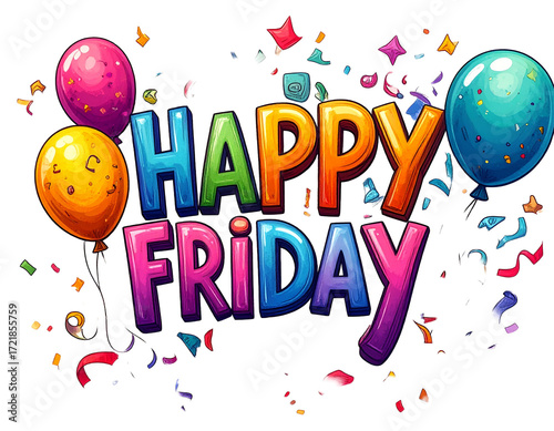 A joyful typography-based design for 