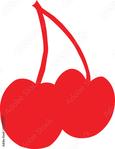 Cherry Vector Symbol