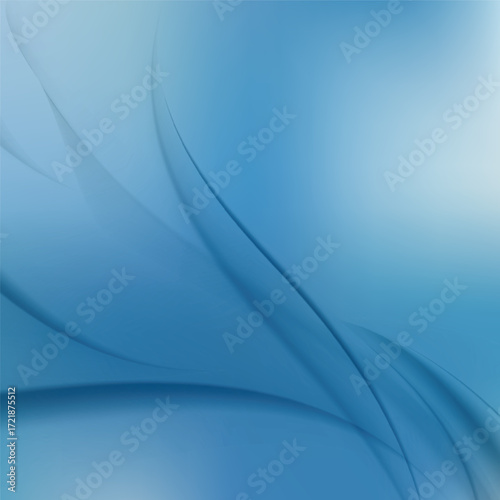 abstract blue gradient smooth background
