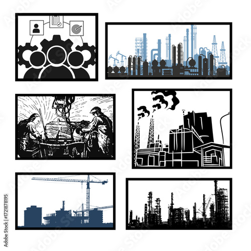 city life vector
