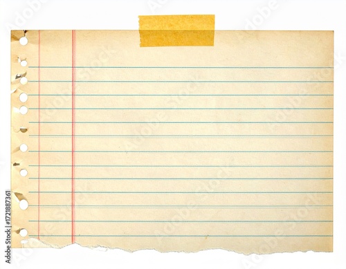 old paper sheet