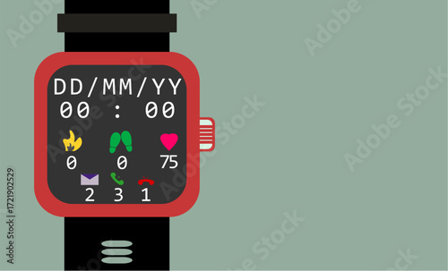 Watch Face – a stylish, customizable dial for smartwatches and fitness apps. Effortlessly track time, workouts, and daily activity while enjoying a perfect blend of functionality, minimalism, and mode