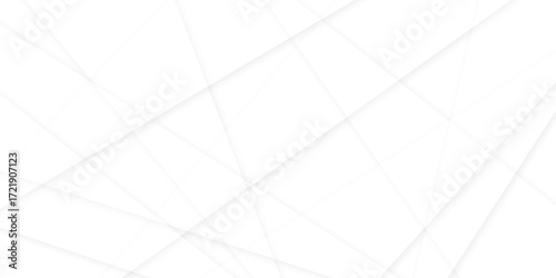 Abstract white and gray line background design. squares in bright light with soft shadows as pattern. paper texture design Modern and geometric design.