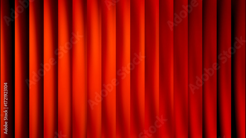 Minimalist Red Gradient with Vertical Black Highlights on Dark Background. Clean, Energetic Design with Modern Depth and Contrast