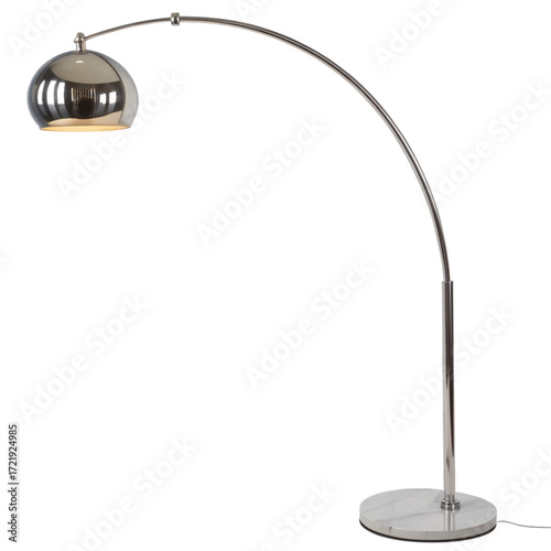 Arco Floor Lamp – Achille & Pier Giacomo Castiglioni (1962), cutout PNG transparent background