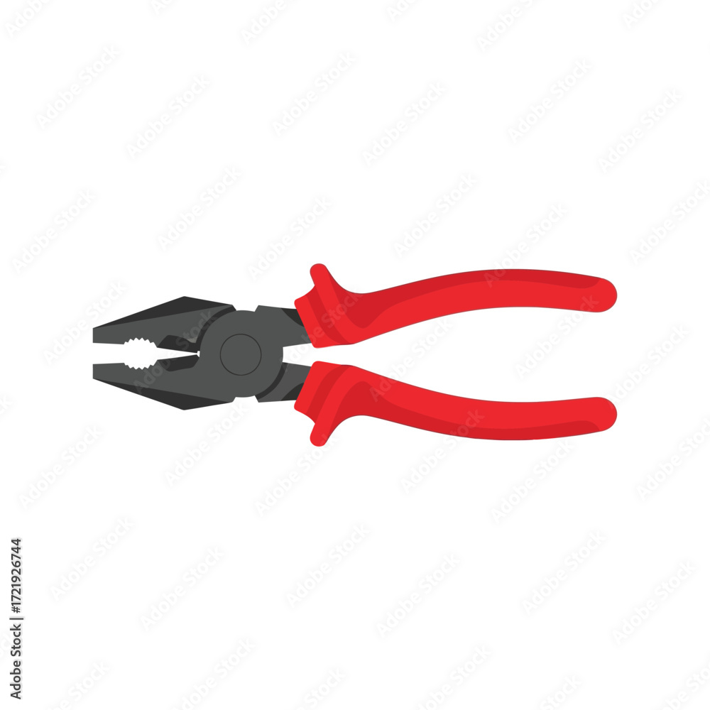 Fototapeta premium pliers isolated on white background