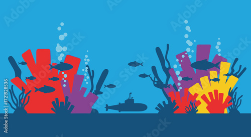 Undersea Adventure Dive into a Colorful World of Coral Reefs and Marine Life