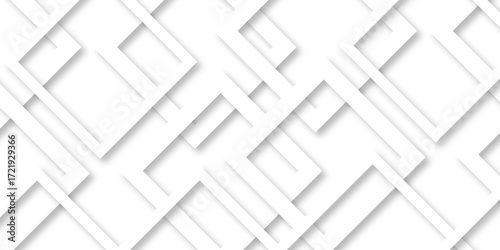 Abstract tech gradient white, gray creative triangle geometric technology space. minimal rectangle randomly arranged white lines transparent background. luxury web overlap presentation design.	