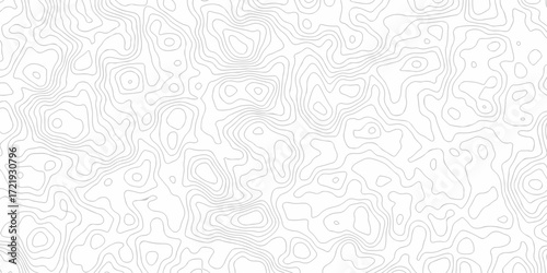Abstract paper geographic area diagram landscape vector lines topographic contour lines grid pattern. topology map relief. minimal lines background. Topo contour map design.	
