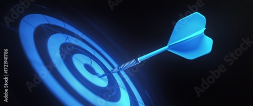 Darts Land Perfectly on Target in a Well-Lit Room During a Competitive Game
