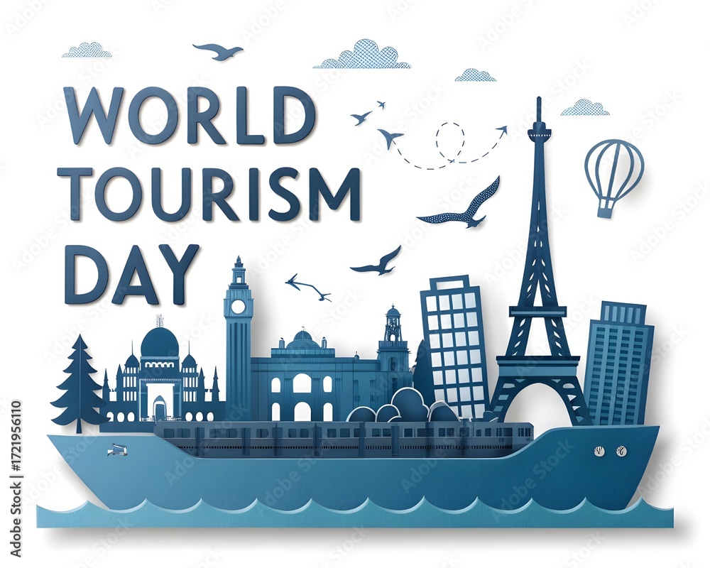Obraz premium world tourism day