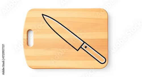 wooden board with knife vector, slicing board cartoon, kitchen knife isolated cartoon, cartoon cooking board, cartoon food prep tools, knife on wooden board clipart, knife doodle with board, chopping 