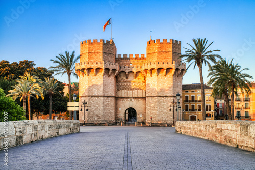 Wallpaper Mural Serrano Towers (Torres de Serranos) Monument, Valencia Torontodigital.ca