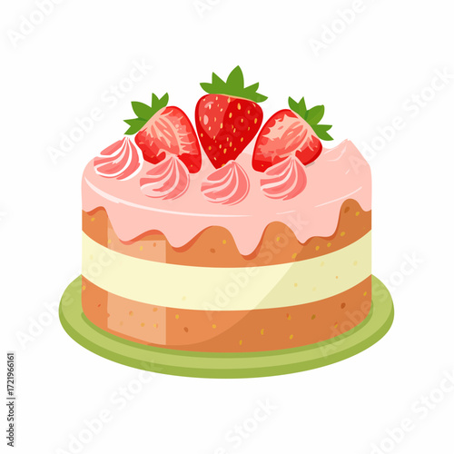 Erdbeertorte
