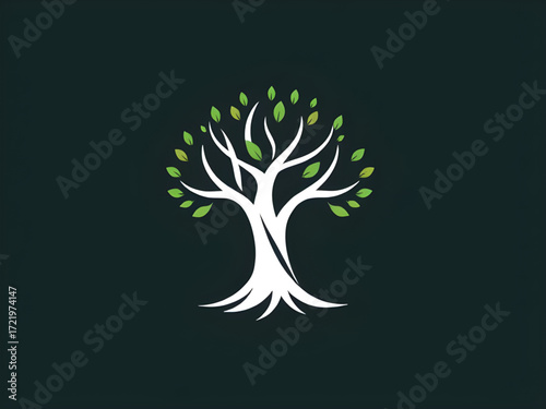 modern tree logo, nature tree logo, eco tree logo, green tree logo, minimalist tree logo, elegant tree logo, tree symbol, tree icon, tree silhouette logo, artistic tree logo, decorative tree logo, lux