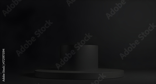 stage podium vector, winner podium, black pedestal, pedestal vector, black display stand, spotlight podium, podium mockup, black column podium, award ceremony podium, sports podium, empty podium, poli