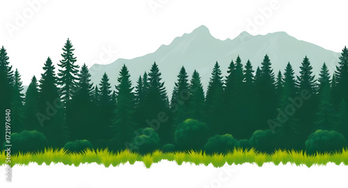 cartoon jungle scene, cartoon adventure background, cartoon forest scenery, cartoon fairyland forest, cartoon hiking background, cartoon nature drawing, cartoon valley with forest, animated forest lan
