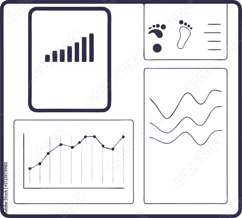 Eco Dashboard UI Kit for Carbon Footprint Monitoring