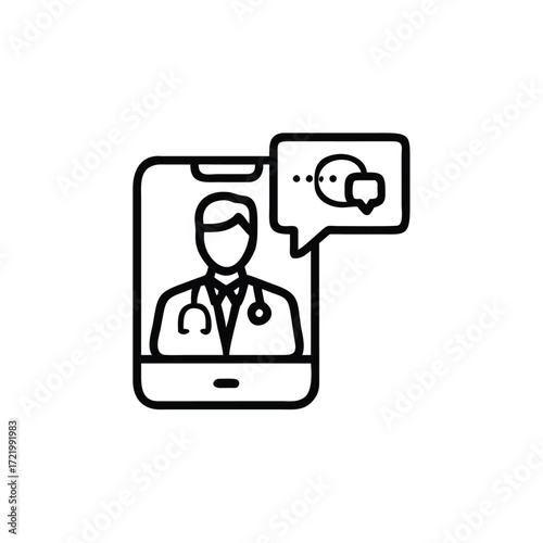 doctor with medical icon